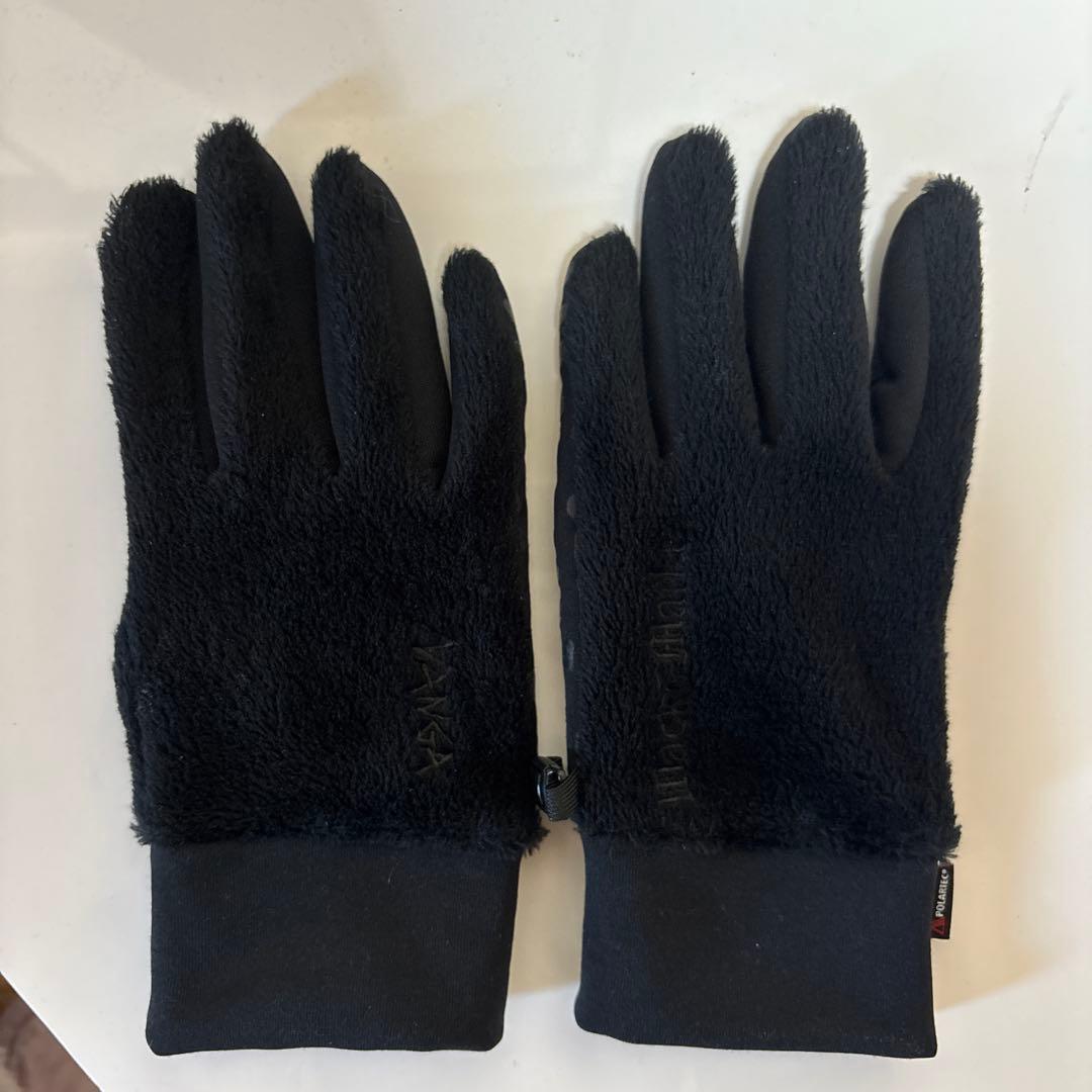 ワコマリア ナンガ コラボ 手袋 ブラック NANGA FLEECE GLOVE - メルカリ