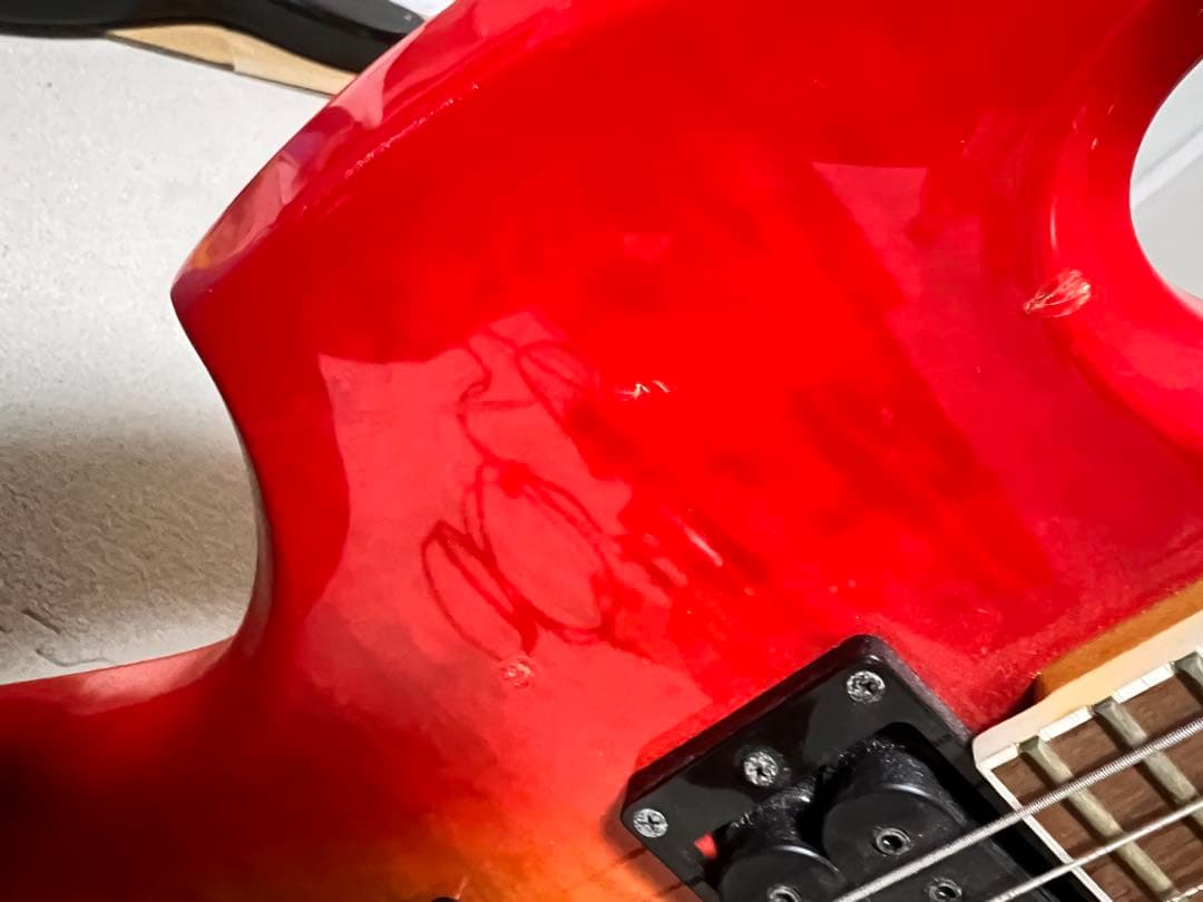 XJAPAN HIDE モデル　モッキンバードFERNANDES burny