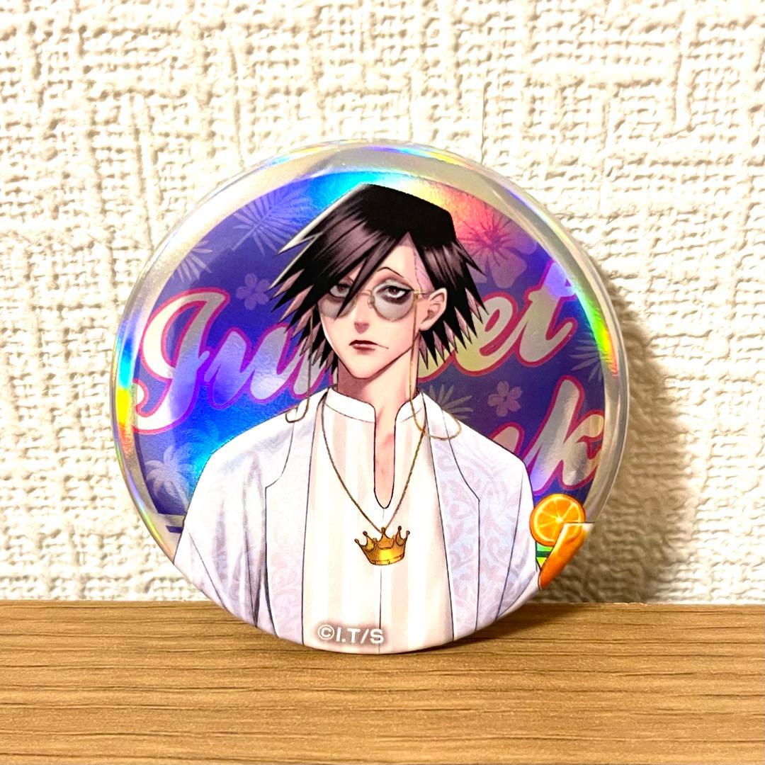 ジャンケットバンク 村雨礼二 缶バッジ サマーパーティver. メディコス