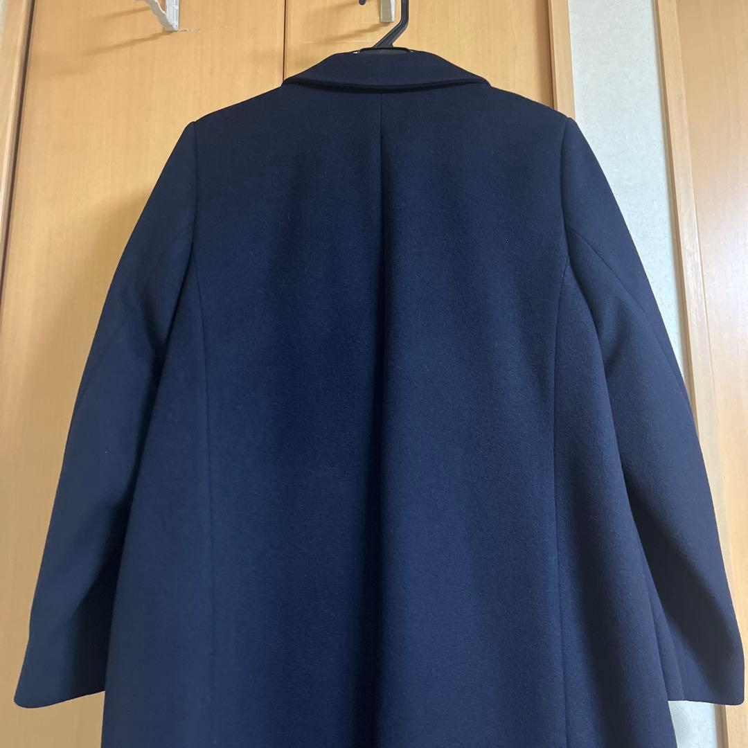 INDIVI ネイビー チェスターコート 13号