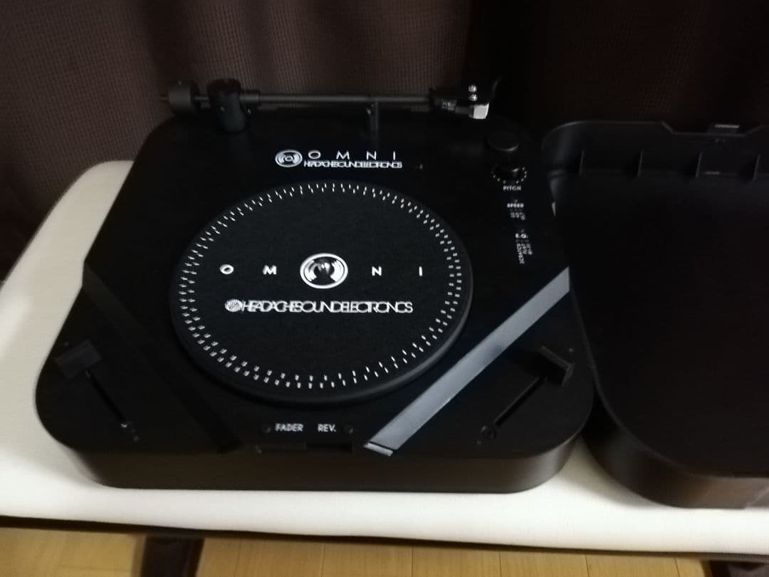 OMNI ターンテーブル 本物 HEADACHE SOUND OMNI MATTE BLACK ターン
