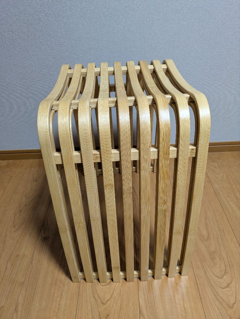 『GUDEE グディ スツール 椅子 チェア ベンチスツール 竹製 木製 格子』