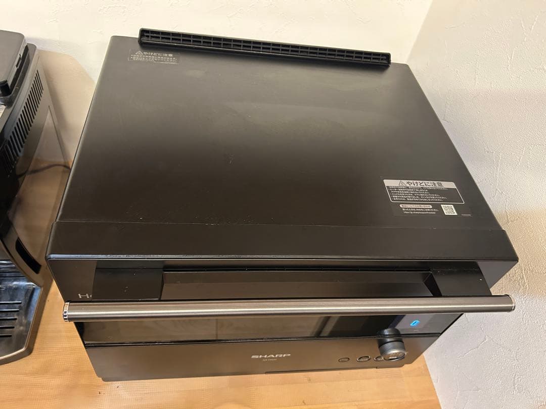 SHARP HEALSIO ブラック オーブンレンジ - メルカリ