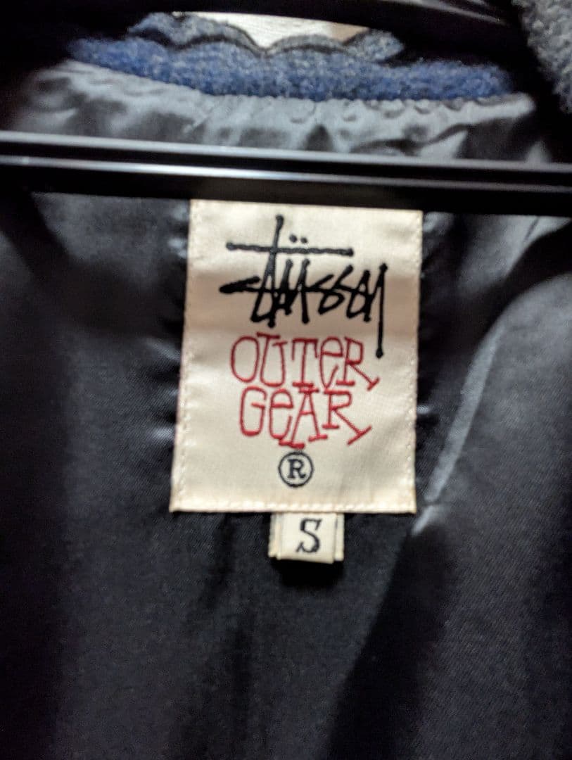 m*n様 白タグ OLD Stussy ジャケット S OUTER GEAR