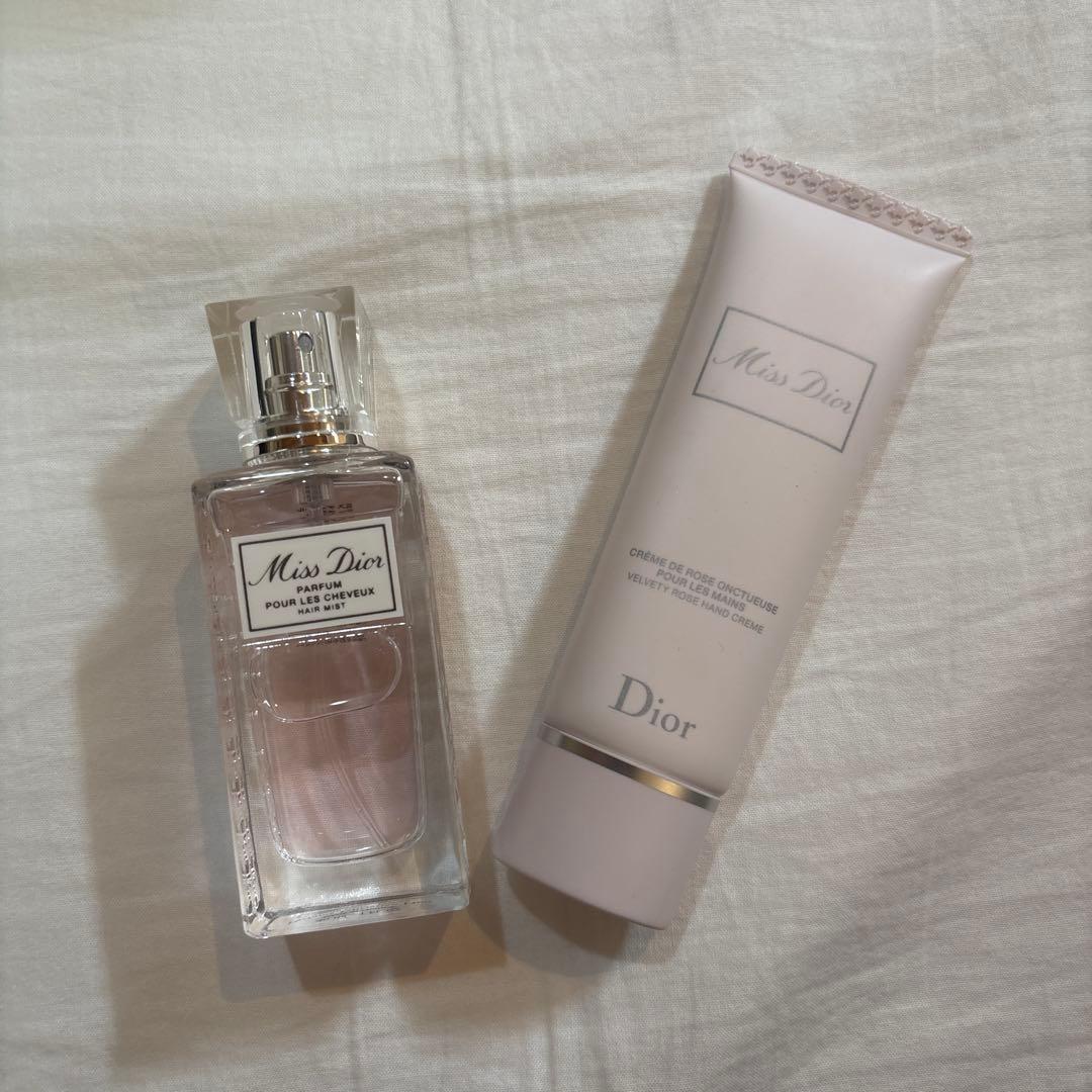 ミスディオール ハンドクリーム 50ml ミスディオール ヘアミスト 30m L