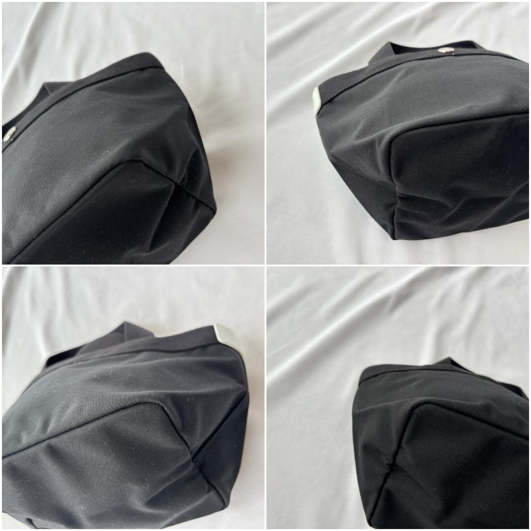 超美品・限定色 エルベシャプリエ コーデュラ舟型トートS 上品 701CB