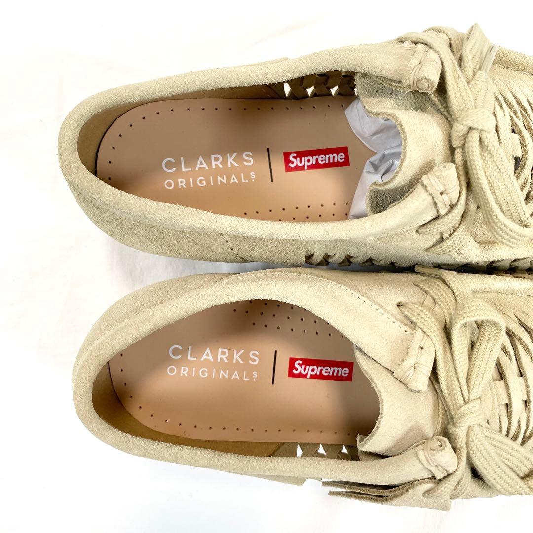 新品未使用✨ Clarks × Supreme Woven Wallabee