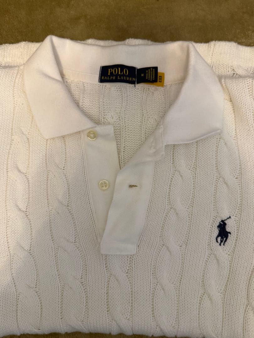 Polo Ralph Lauren ホワイト 半袖ポロシャツ