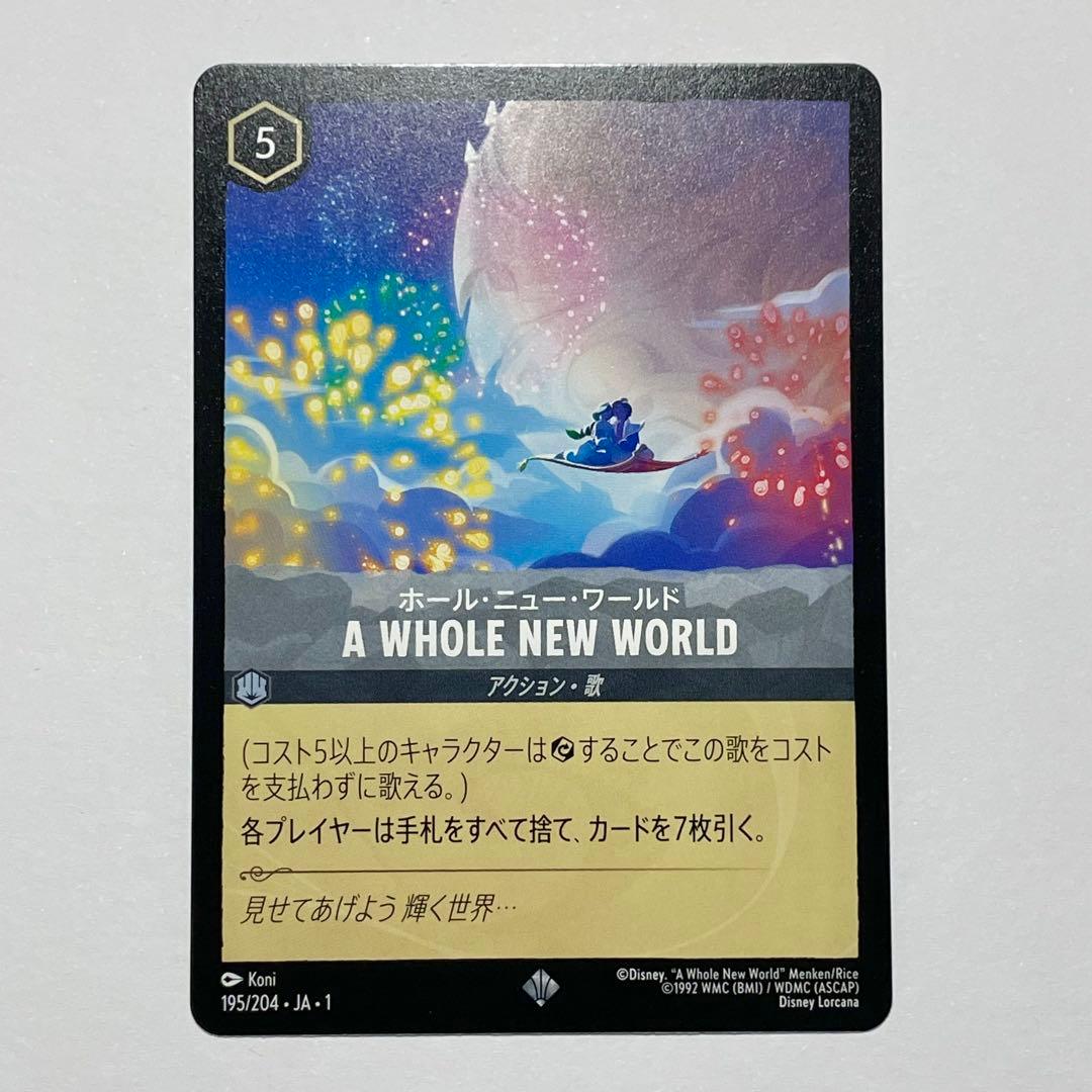 ディズニー ロルカナ ホールニューワールド