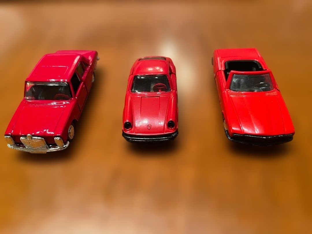 Model Car(ミニカー)ブラジルREI社製3台セット