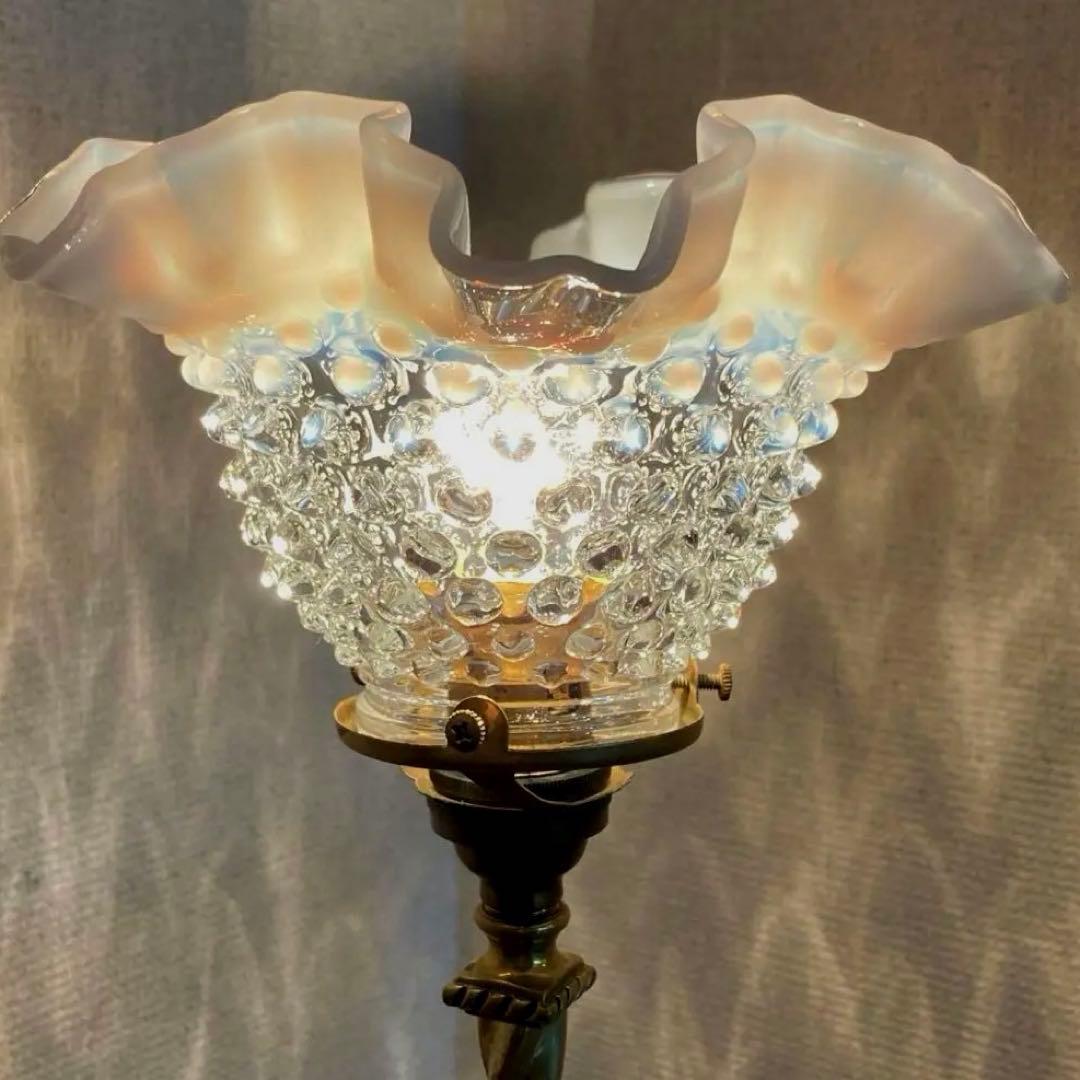 専用）フェントン 1940年 ランプシェード オパールセント アンティーク