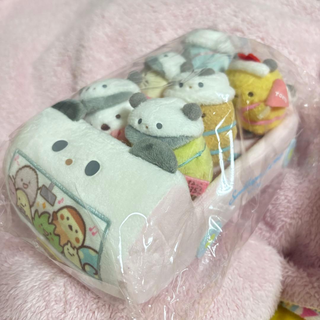 すみっコぐらしパンダ観光バス東京駅店3周年ぬいぐるみ