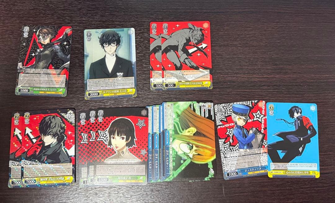セ*ン様 ペルソナ5 ヴァイスシュヴァルツ デッキ＆パーツ
