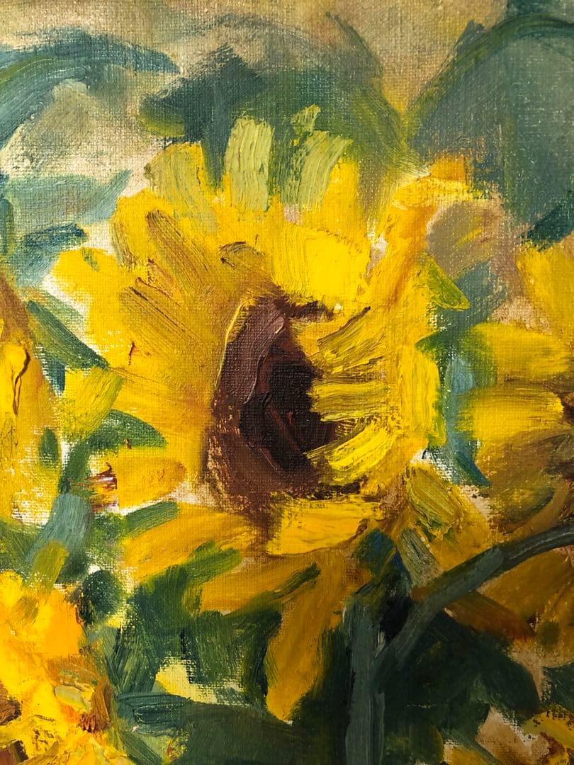 油絵（ひまわり）Ｆ8