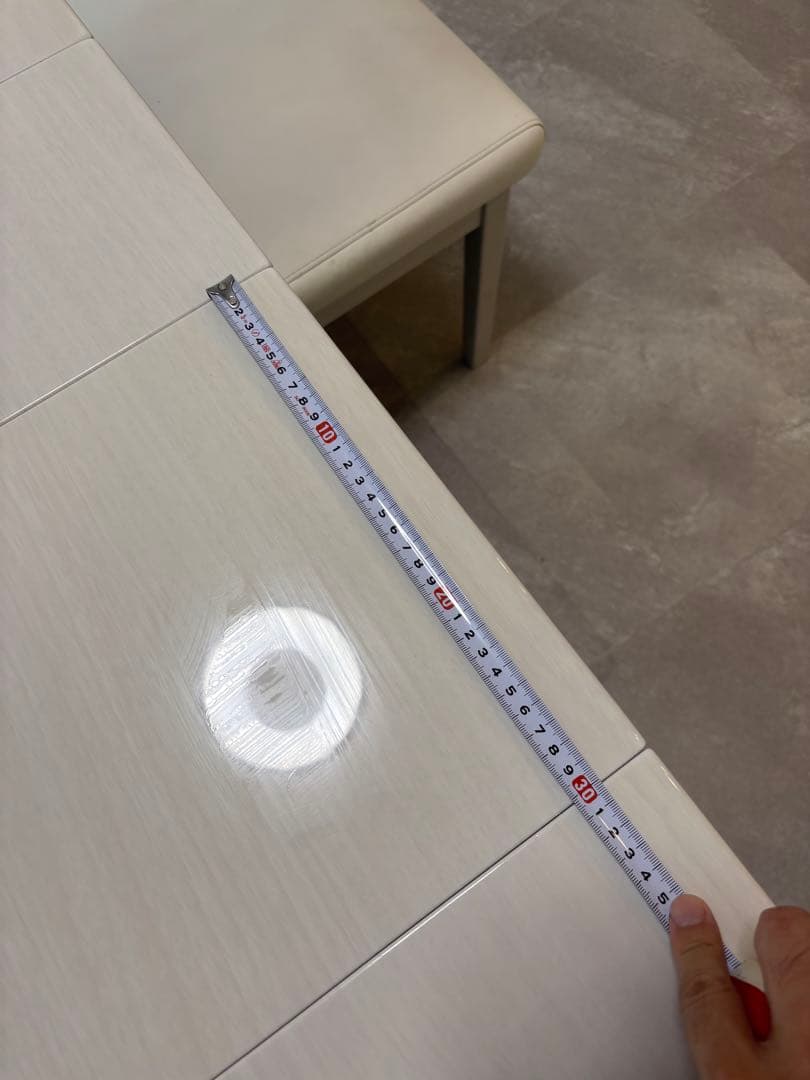 【引取のみ　名古屋】20万のダイニングセット　延長可能テーブル　オシャレです