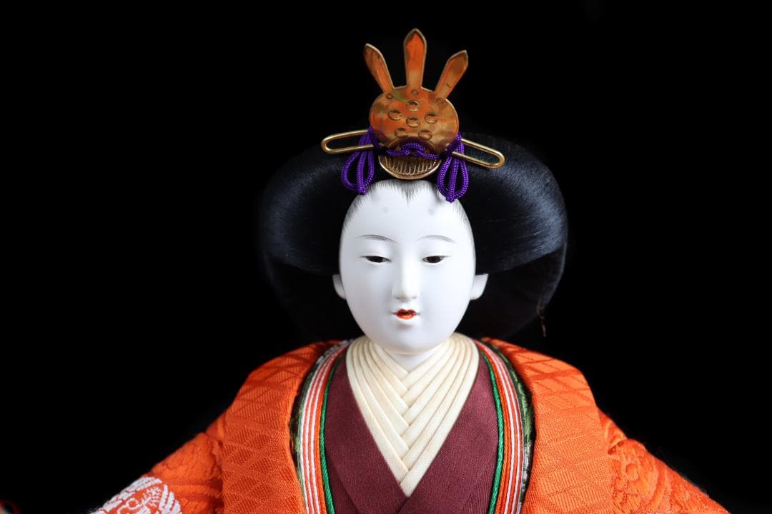 京人形 田中彌 雛人形 平安 田中弥 ひな 共箱