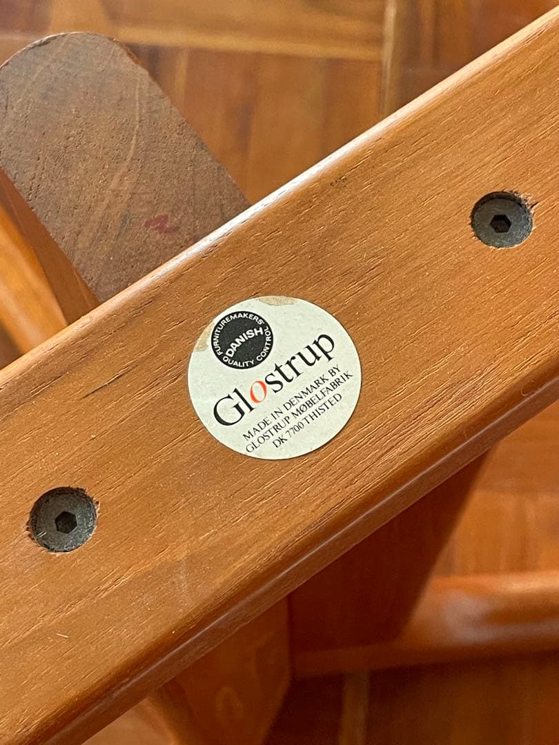 北欧 デンマークヴィンテージ チーク エクステンション ダイニング テーブル