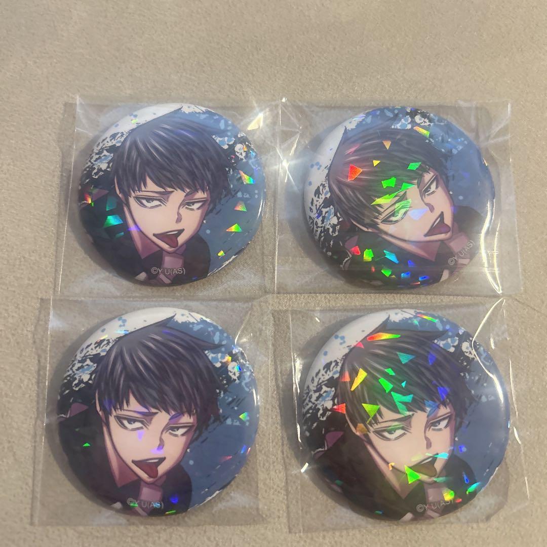 桃源暗鬼 矢颪碇 ホログラム缶バッジ vol.5 ツリビレ マズル メイド