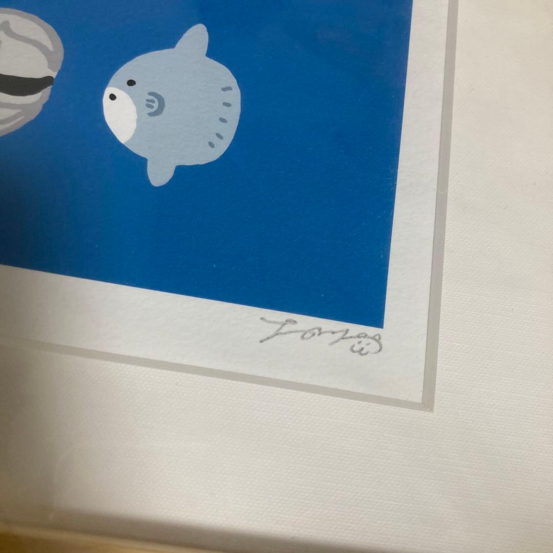 ちいかわ アートフレーム FACE ナガノ 直筆サイン付き