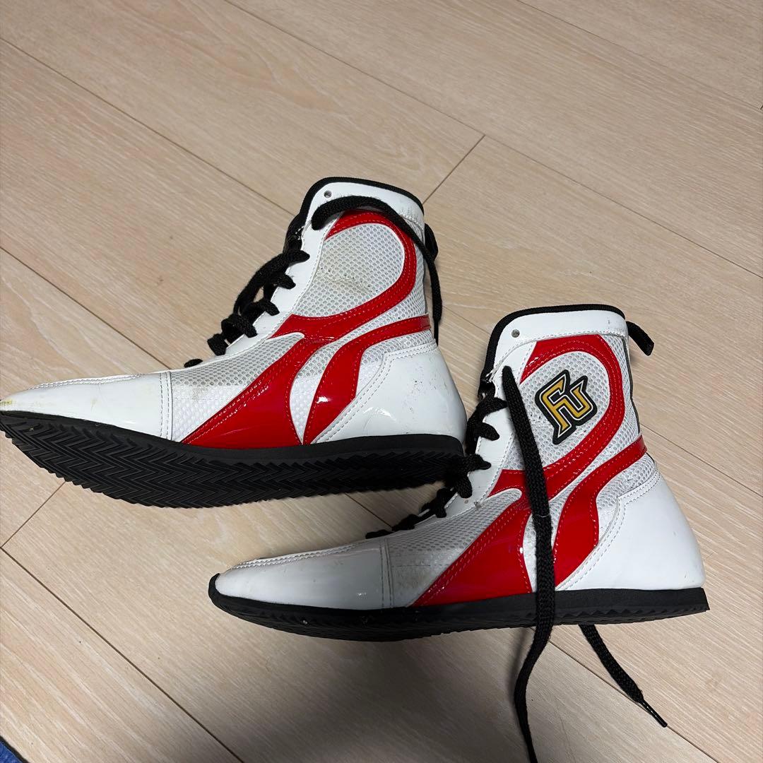 ボクシングシューズ FUEGO 幕之内一歩モデル 25センチ - ボクシング