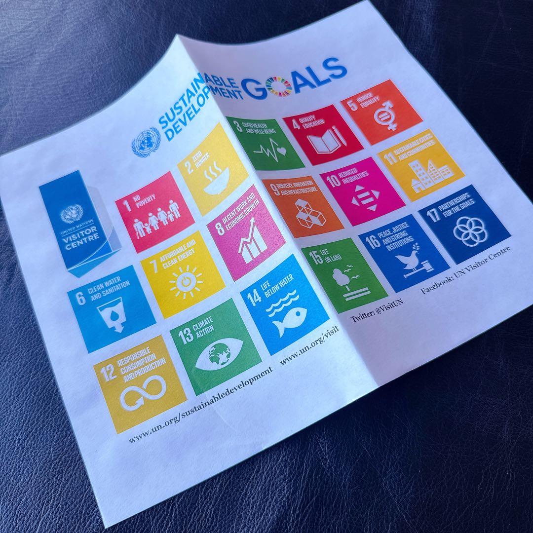 【B】ニューヨーク国連本部入手　SDGs スペシャルセット