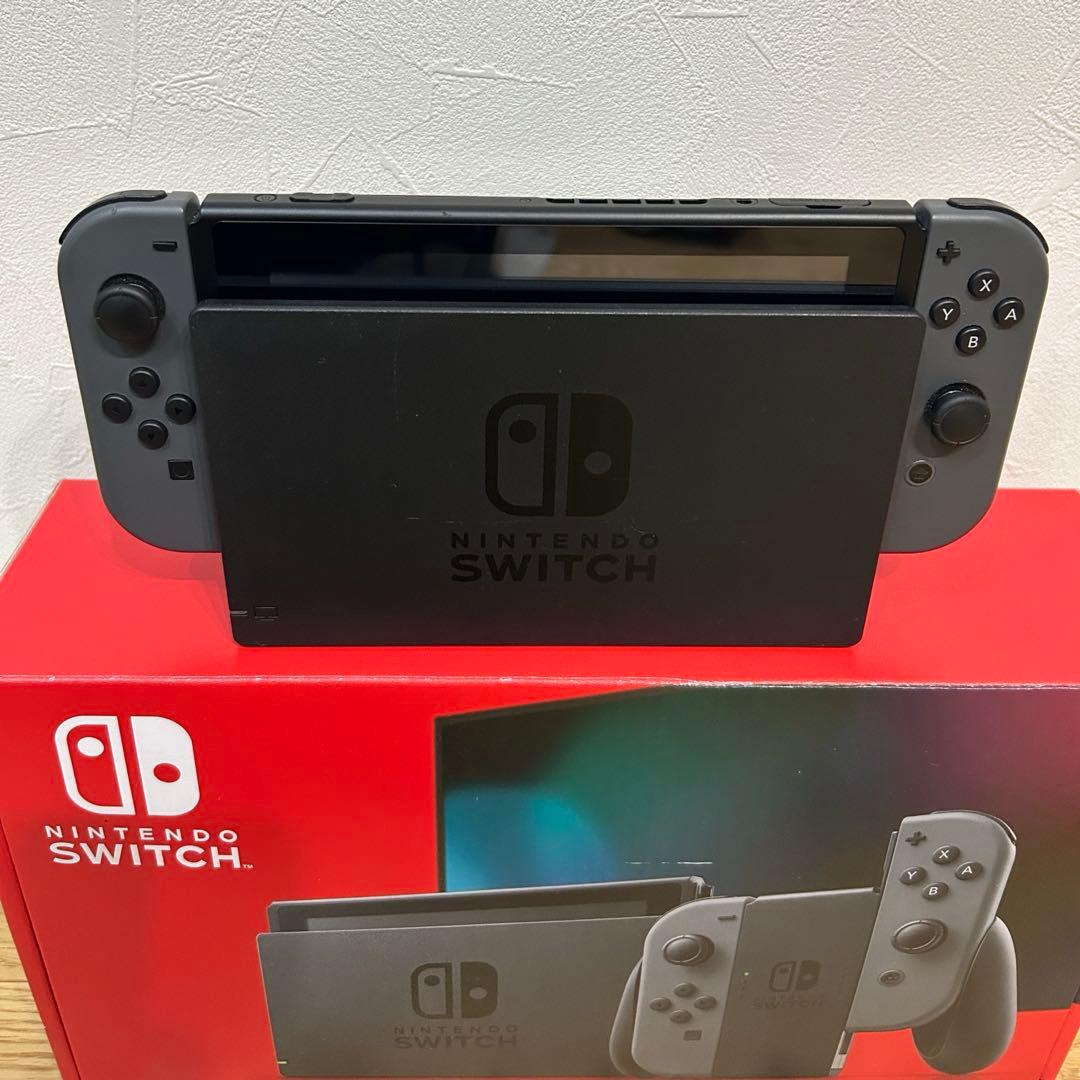 2021年購入　Nintendo Switch 本体 グレー 付属品完備