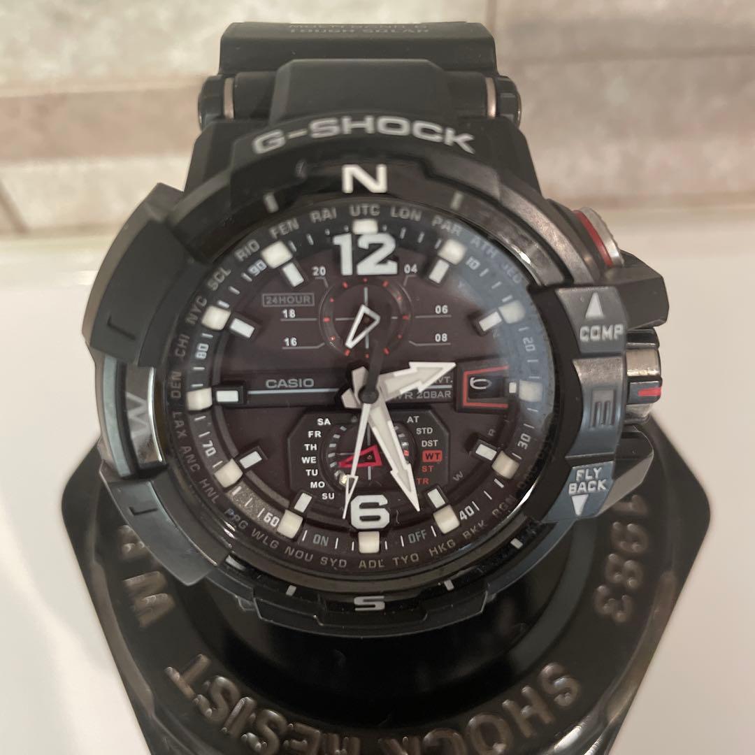 G-SHOCK GW-A1100 グラビティマスター 電波ソーラーブラック