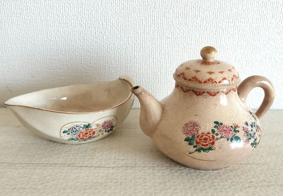 お値下げしました、薩摩焼　急須湯冷ましセット　東郷寿勝作 お値下げしました、薩摩焼 急須湯冷ましセット 東郷寿勝作 - メルカリ