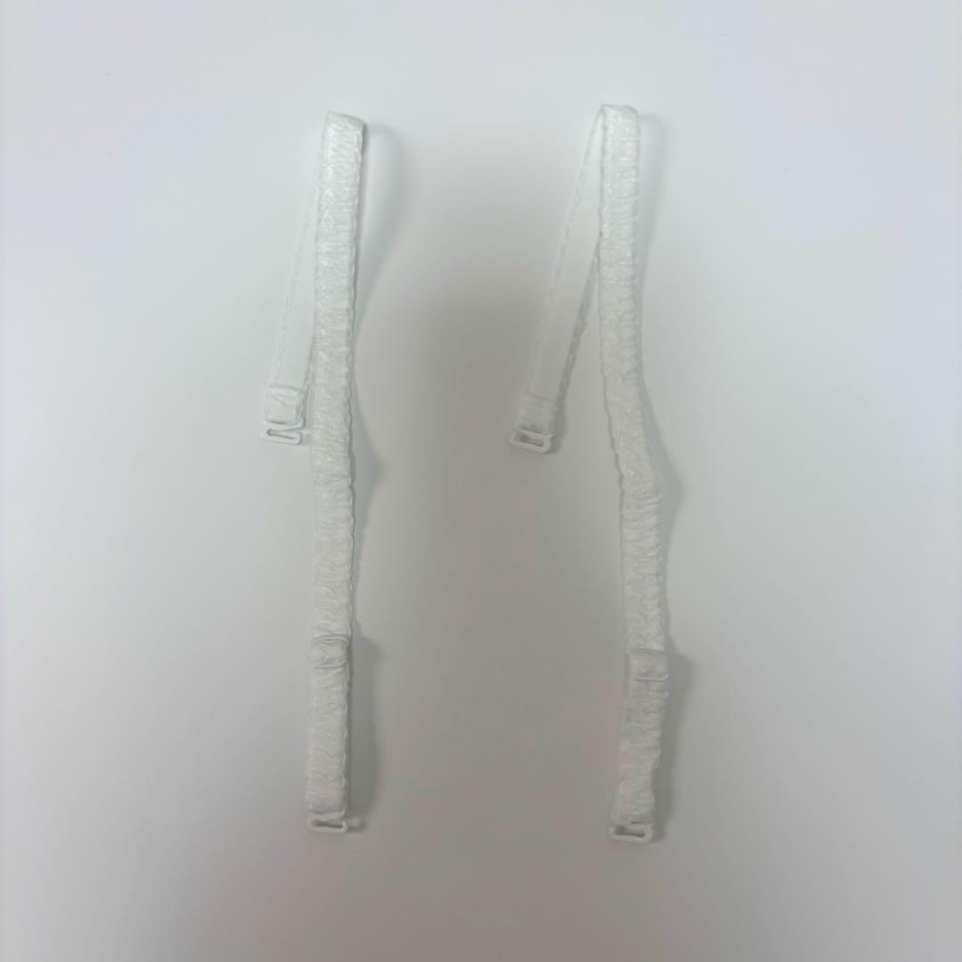 極美品 セモアブライダルインナー ホワイト ウェディングドレス 結婚式 収納袋付