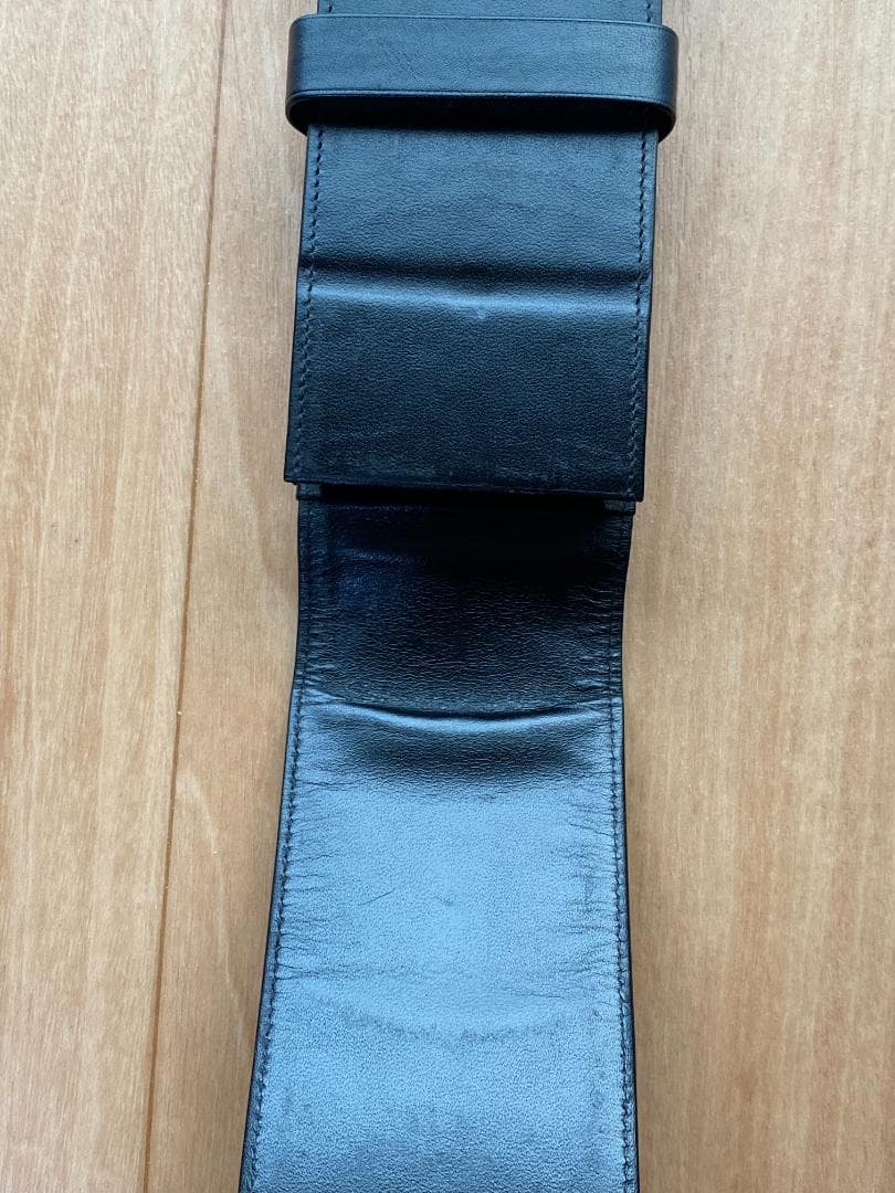 モンブラン Montblanc ブラック　レザー 本革　ペンケース ３本用３本差