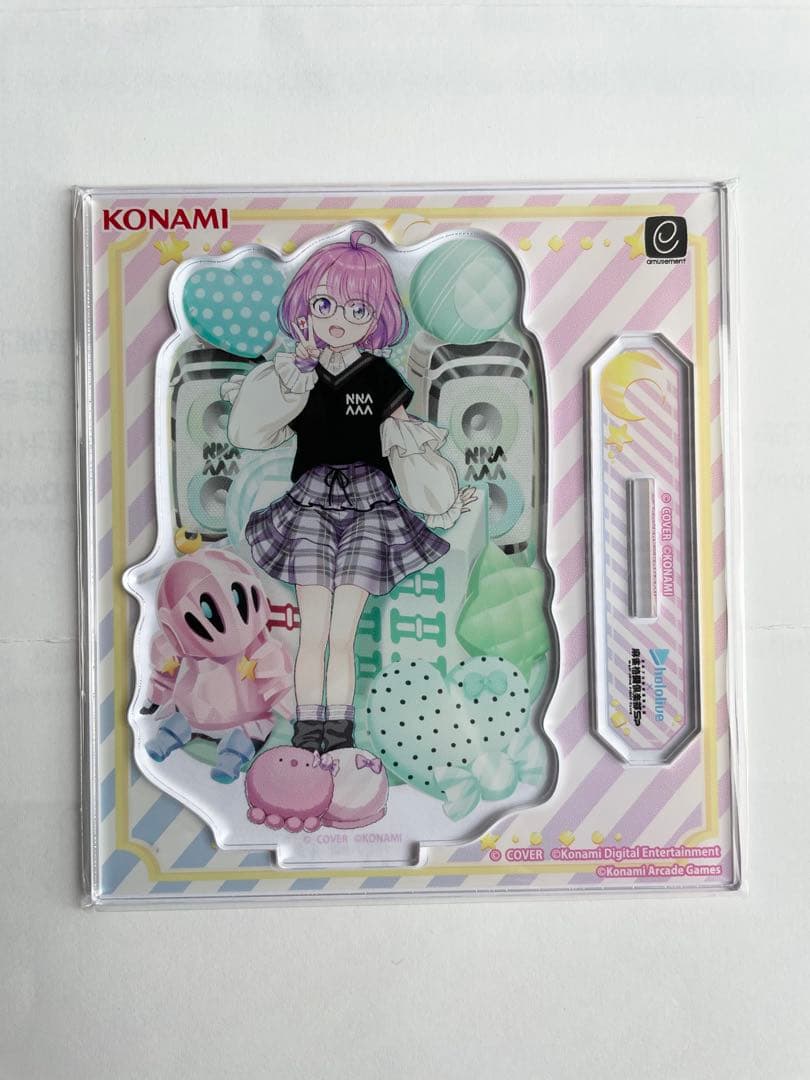 姫森ルーナ　麻雀格闘倶楽部オリジナルアクリルスタンド2点 、passカード