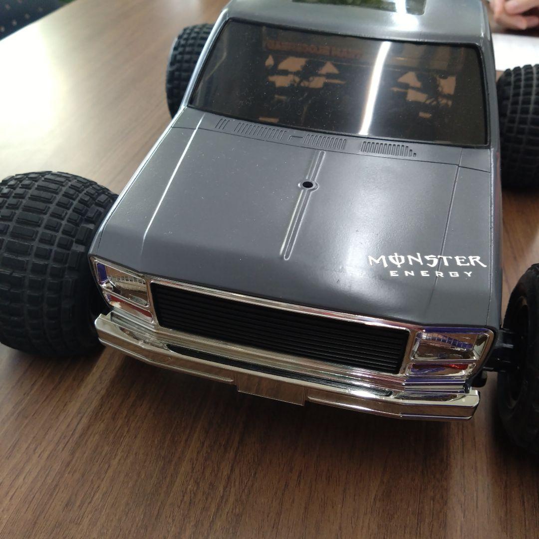 【RIO】 RCカー ボディ レッド カーボンファイバー風