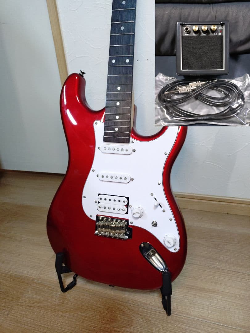 BUSKER'S　バスカーズ　BST-3H　アンプセット BUSKER'S バスカーズ BST-Standard エレキギター初心者12点セット