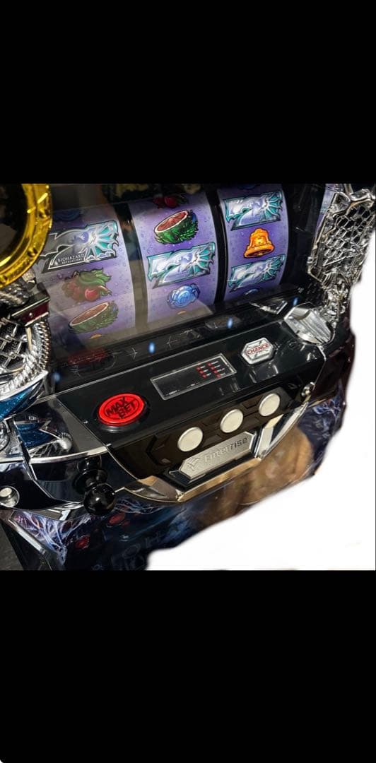 パチスロ実機 バイオハザード リベレーションズ コイン不要機付き