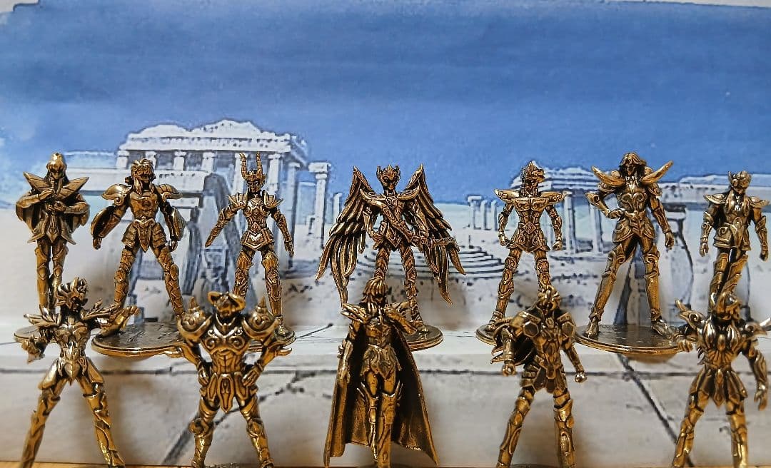 年末セール【新品】聖闘士星矢 真鍮製 12体セット 12星座セット