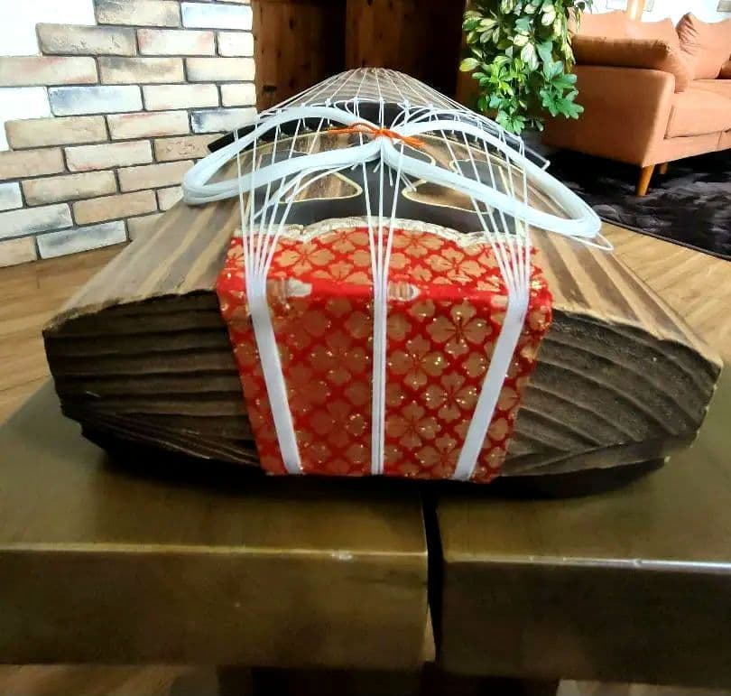 かっちん　山田流　美木目　和楽器　弦楽器 13弦　すだれ彫り　ケース付