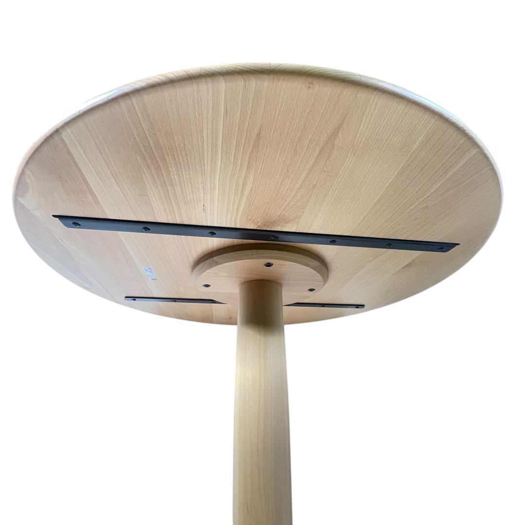 HR501 【美品良好】 HIDA 飛騨産業　円卓　侭（ジン）　ダイニング