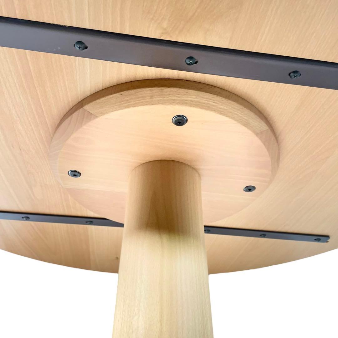 HR501 【美品良好】 HIDA 飛騨産業　円卓　侭（ジン）　ダイニング