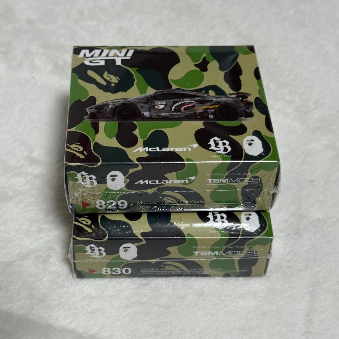 BAPE × MINIGT × LIBERTYWALK 2台セット