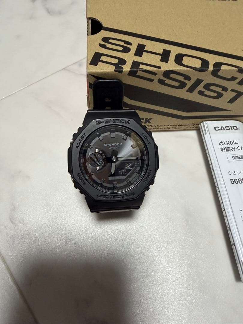 CASIO G-SHOCK GA-B2100-1A1JFブラック美品