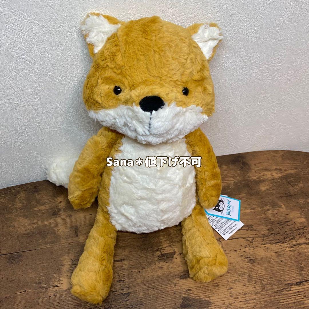 新品　 Tuffet Fox きつね　キツネ　狐　ぬいぐるみ Amazon.co.jp: 狐 ぬいぐるみ キツネ グッズ かわいい 昼寝枕 ふわふわ