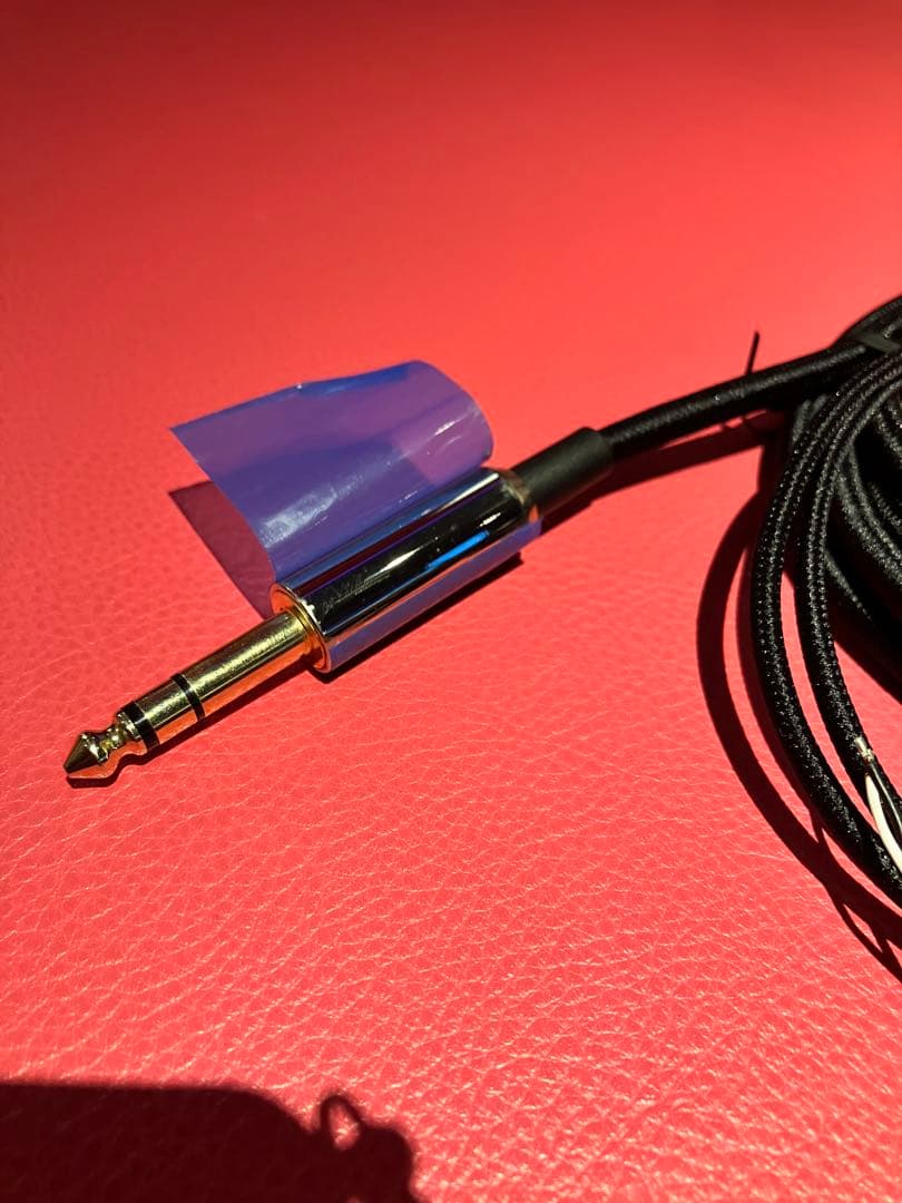 お値下げ:.。✽ Fostex ヘッドホンケーブル 6.3mm 約3メートル