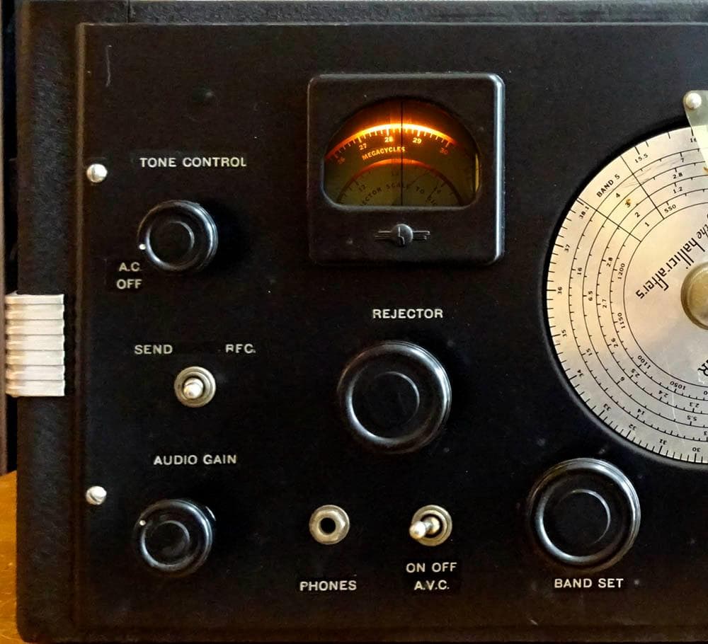 Hallicrafters SX-18 受信機 【整備品】【動画紹介】【難有】