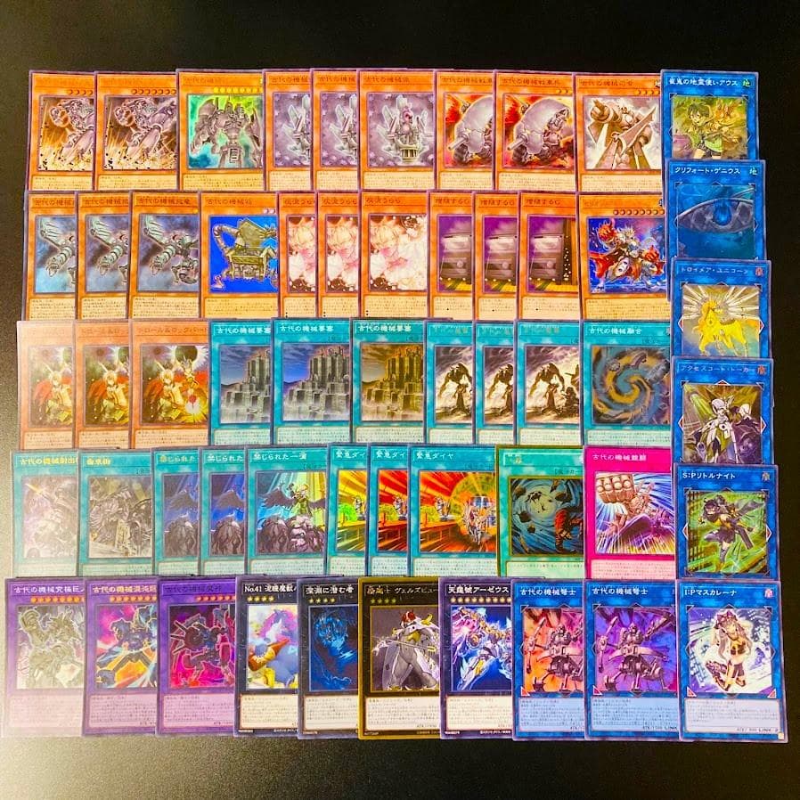 d58遊戯王 古代の機械 アンティークギア 大会構築 構築済みデッキ 大会