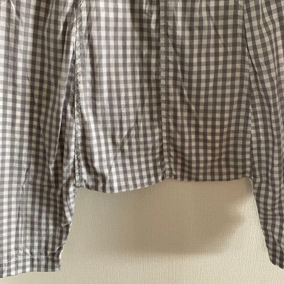 コムデギャルソン　サルエルパンツ　ギンガムチェックs