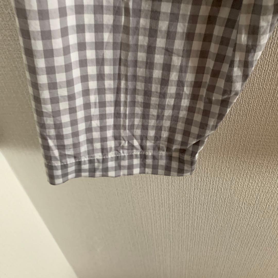 コムデギャルソン　サルエルパンツ　ギンガムチェックs