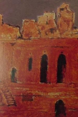 三岸節子、「テアトルの廃墟」、厳選、希少画集・額装画、人気作品