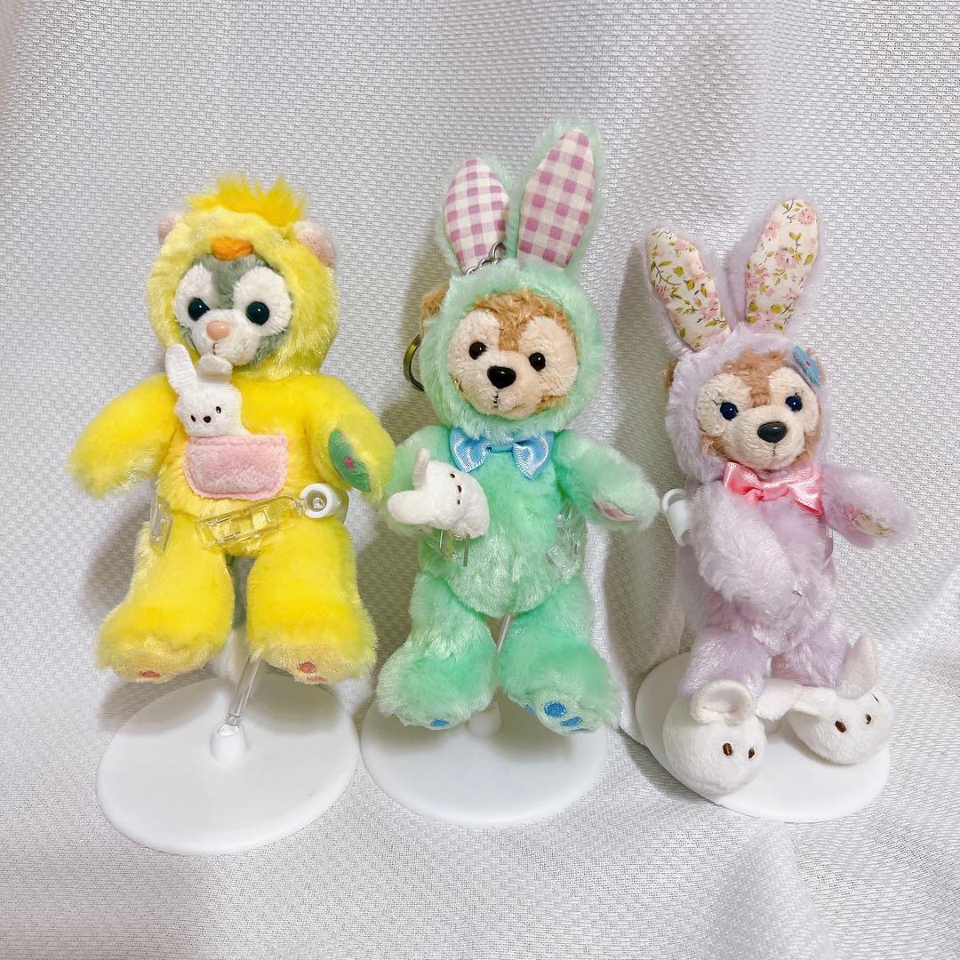 香港ディズニーランドぬいぐるみダッフィーシェリーメイクッキーステラルー