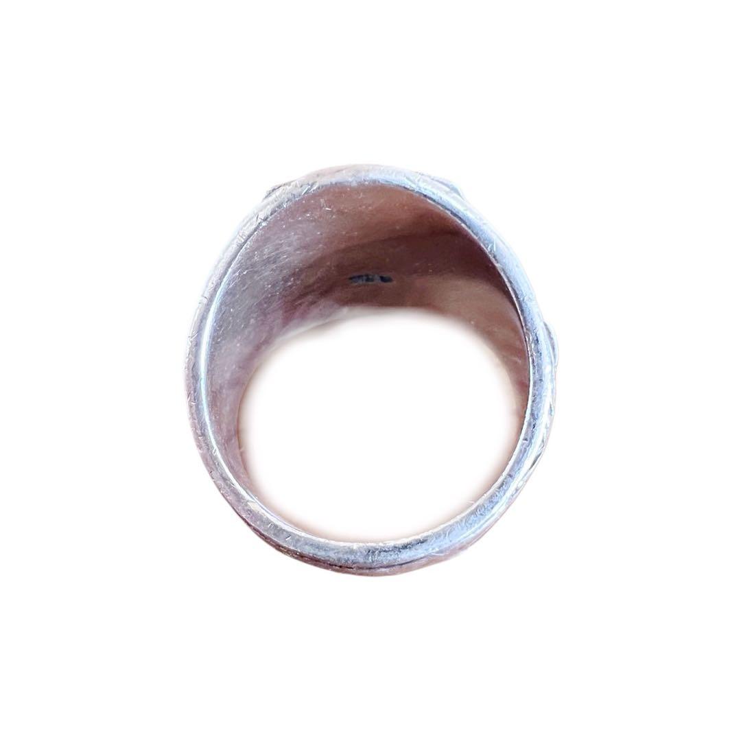 希少★Vintage ヴィンテージ カレッジリング silver925 刻印