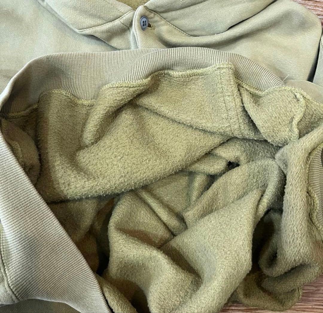 80’s〜90’s old gap henley neck hoodie